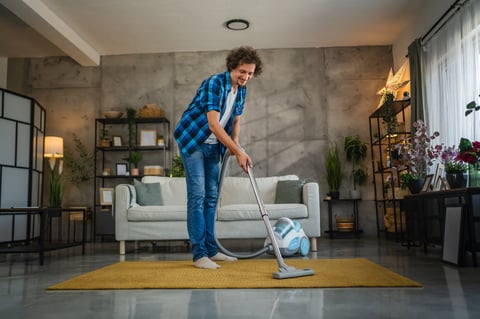 Professional carpet cleaning results